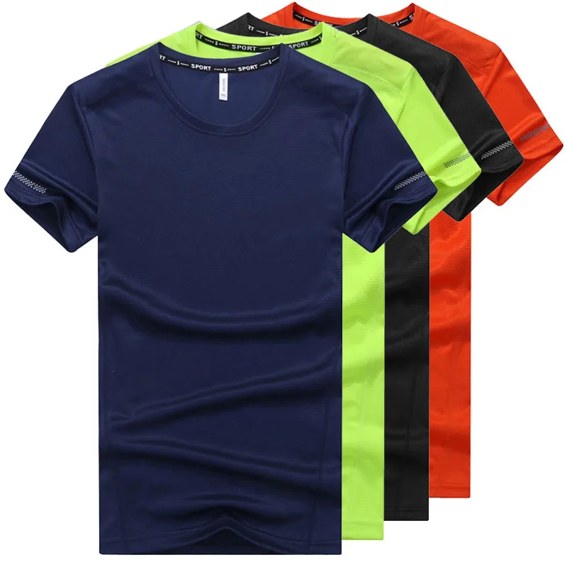 Футболка мужская повседневная с круглым вырезом модная уличная одежда топ