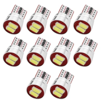 

10PCS Car Styling Auto LED T10 Canbus 194 W5W 2 SMD 5630 LED Light Bulb No Error LED Parking Lights T10 LED Car Side Light