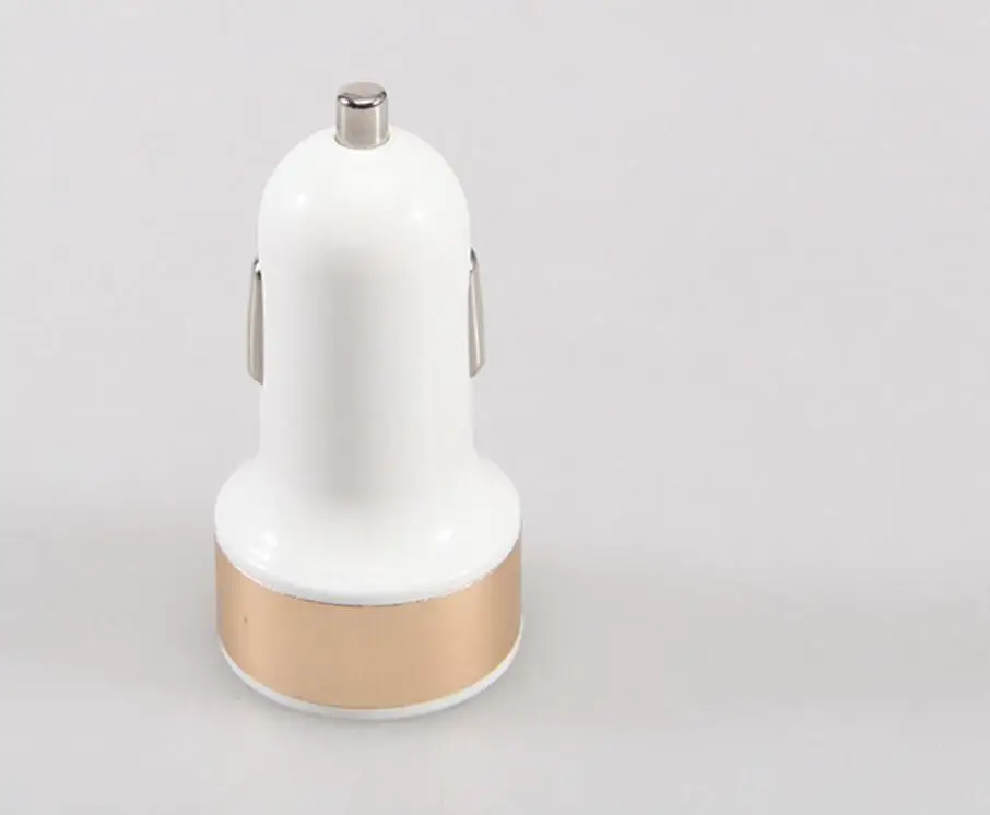 2 USB выход Автомобильное зарядное устройство мини 2 порта USB двойной быстрой зарядки для Iphone samsung мобильный телефон