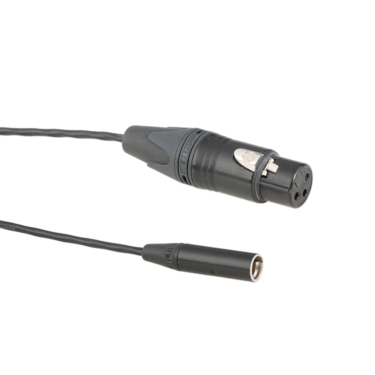 Cammate Mini 3pin XLR штекер на полный 3pin XLR Женский кабель для BMPCC4K C2377