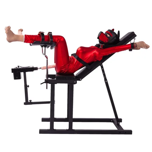 Buy SM female gun machine chair binding bondage sex toys husband and wife happy party restraint frame adjustment props sex chair Online at Lowest Price in France picture