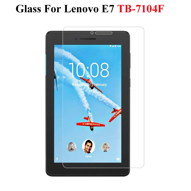 9H пленка из закаленного стекла для lenovo Tab E7 E8 E10 P10 M10 Защитная стеклянная пленка для lenovo Tab 4 8 10 Plus защита экрана - Цвет: For Lenovo E7