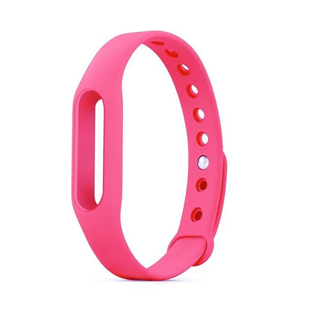 Pink Для Xiaomi mi Band 1 ремешок для mi Band 1s браслет для mi Band 1s Ремешок mi Band Браслет для Xiaomi mi ремешок 1 Замена ремешка - Цвет: Pink