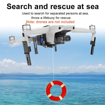 

USB Rechargeable Delivery Device Airdrop System Wedding Proposal Search RC Drone Fishing Bait Throw For DJI Mavic Air 2