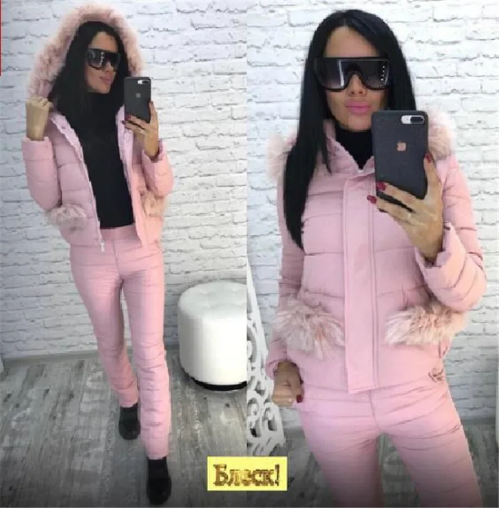 

2019 Spring New Style Warm Cotton Coat Set AliExpress EBay
