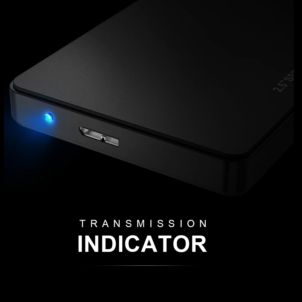 Rocketek чехол для жесткого диска 2,5 дюймов SATA для USB 3,0 SSD адаптер Коробка для жесткого диска внешний корпус для жесткого диска для ноутбука ПК настольный компьютер