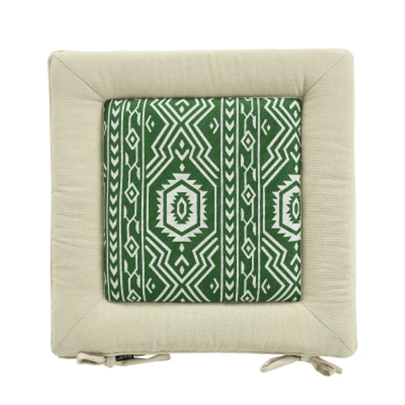 Подушка для медитации 40x40 см, декоративная подушка в клетку для стула, коврик, коврик, подушка, подушки для сиденья, украшение для дома и офиса