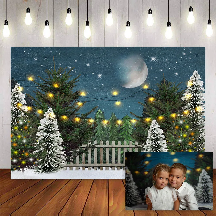 6X10FT-Christmas Lighting Tree Background Photography Backdrops Party Decoration Photo Studio Background 6X10FT-Christmas Lighting Tree Background Photography Backdrops Party Decoration Photo Studio Background