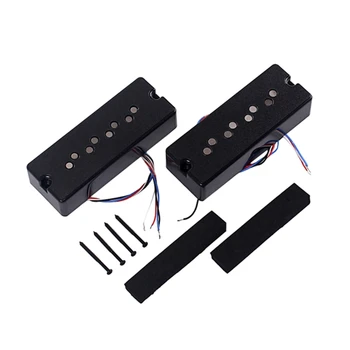 

4-string Soapbar Humbucker Guitar Bass Pickup Set Accessories