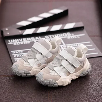 

High Quality Trainers Breathable Mesh Shoes Boys Girls Sneakers Comfortable Kids Running Shoes New Style Children Sports Shoes