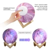Dropship 3D Print Star Moon Lamp Colorful Change Touch Home Decor Creative Gift Starry Sky USB LED Night Light Galaxy Lamp ► Photo 3/6