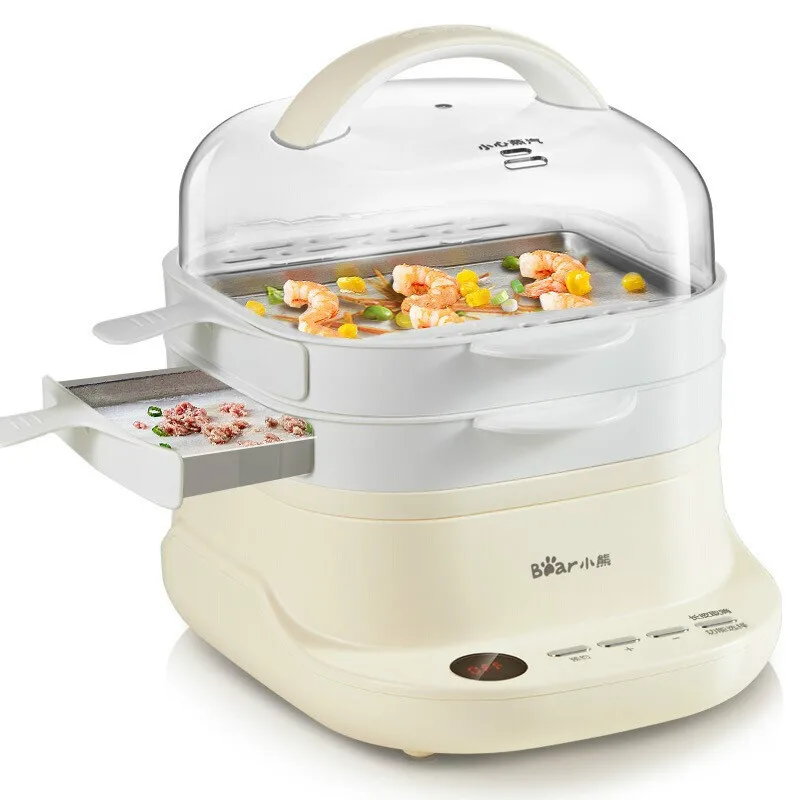 

Electric Steamer Food Steamer Drawer Type Cooking Machine Intestine Powder Machine White Color Steamed Sausage