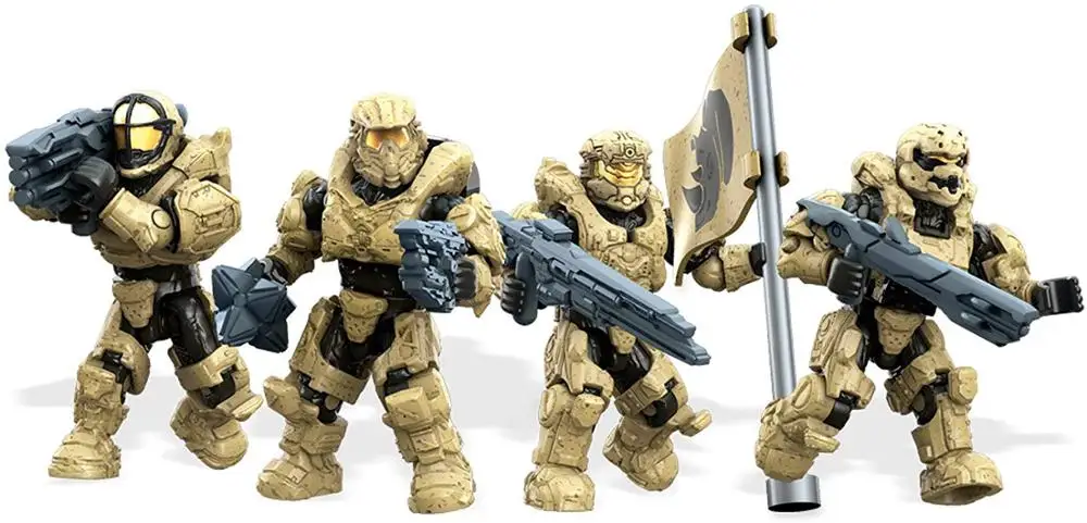 Halo UNSC пожарная команда носорог строительный комплект 117 штук