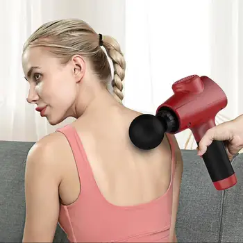 

Hot Sale Muscle Massage Gun Skillful Manufacture EM02 Muscle Stimulator Massage Gun Vibrating Deep Therapy Fascia Pain Relief