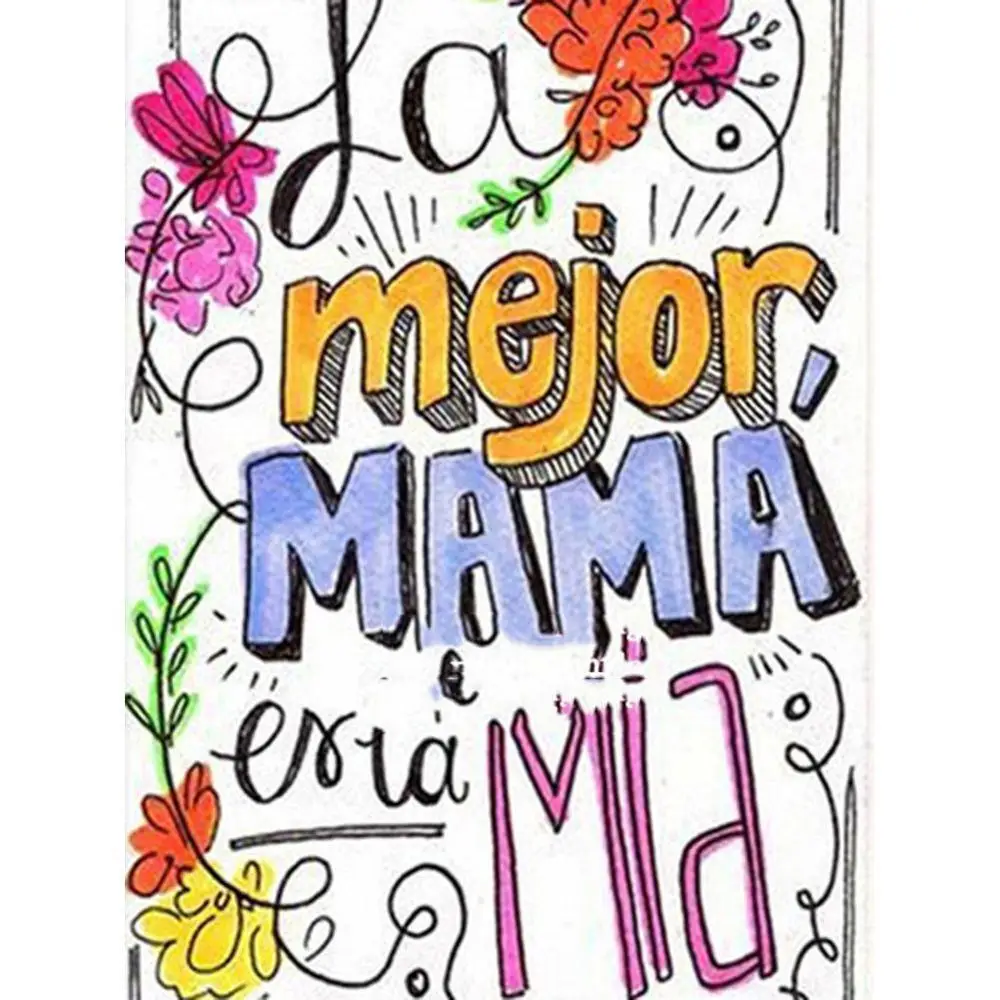 Diamond Mosaic DIY 5D Set Embroidery Happy Mothers' Day Cross Stitch Kits Decor Gifts Art | Дом и сад