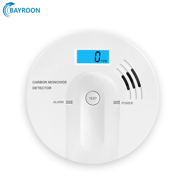 

Carbon Monoxide Detector CO Sensor High Sensitive CO Sensor LCD Screen 85db Warning Alarm Upgrade 7 Yeas Lifetime Guarantee