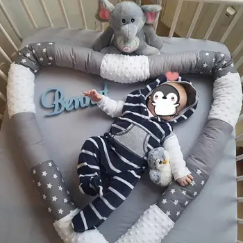 

Bumper Snake Safe Anti-collision Crib Bumper Cot Pillow For Newborn Room Baby Crib