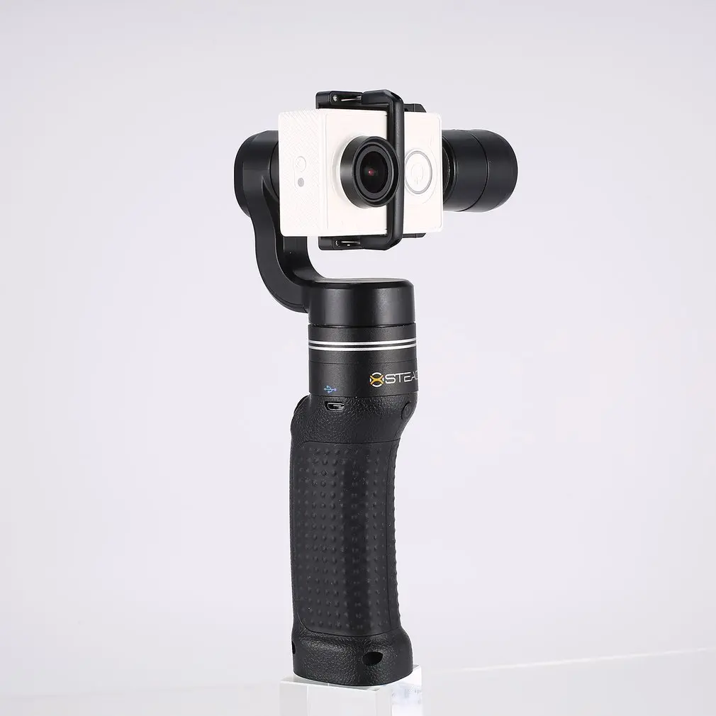  Xsteady Smartphone Selfie Brushless Stabilizer GG3 Handheld 3-Axis Gimbal Suit for GOPROXiao YI 4K/