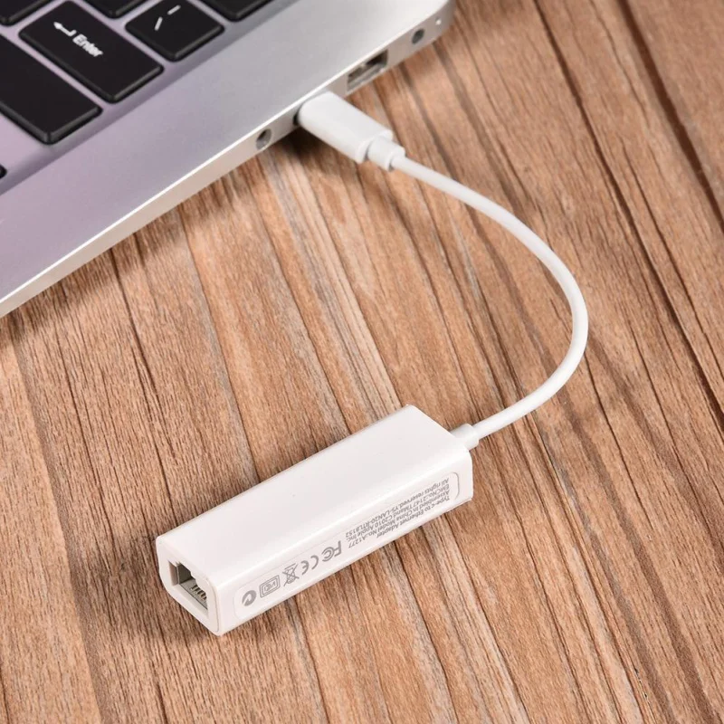 USB 3.1 Type-C USB-C to RJ45 100Mbps Ethernet LAN Network Adapter Converter Cable for PC Laptop Macbook hot USB 3.1 Type-C USB-C to RJ45 100Mbps Ethernet LAN Network Adapter Converter Cable for PC Laptop Macbook hot