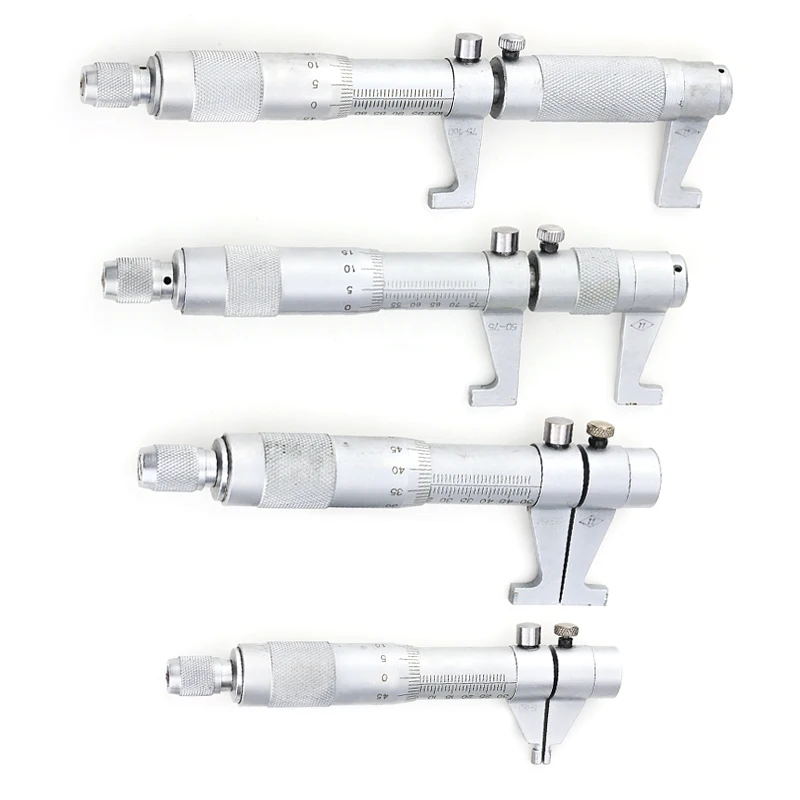 Micrometro Interno Professionale In Metallo Duro - Precisione ±0.005mm, Varie Misure Da 5-150mm - Foto 12