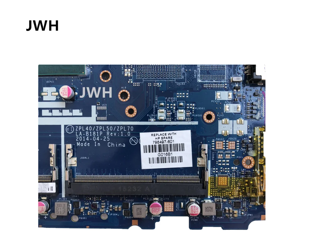 Для hp ProBook 440 G2 материнская плата I7-5500U LA-B181P 798497-001 798497-501 798497-601 тестирование работы