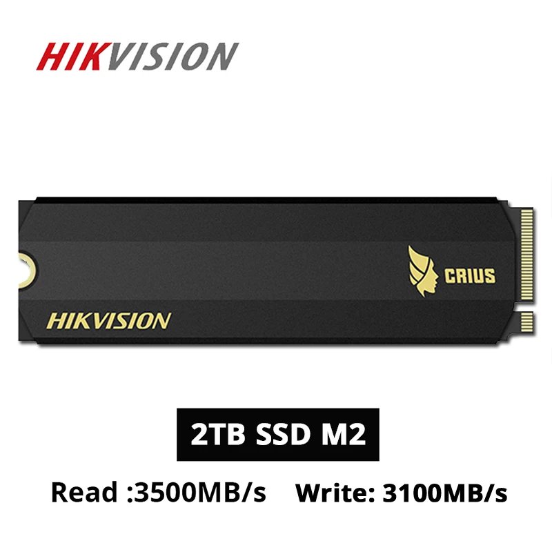 HIKVISION SSD M2 2 ТБ 256GB NVMe PCIe C2000 Pro 3500 МБ/с. быстрые твердотельные накопители PCI-e Gen 3x4 для настольного ноутбука