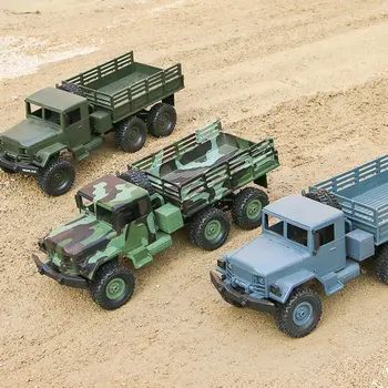 

6WD RC Crawler Car 2.4G Remote Control Big Foot Off-road Crawler Military Vehicle Model RTR Toy For Kids Gift MN-77