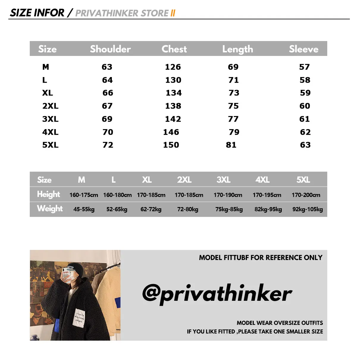 Privathinker, мужская,, с капюшоном, толстая, теплая, овечья шерсть, куртка, парка, для мужчин, s, для женщин, зимнее, Свободное пальто, уличная одежда, мужская одежда, верхняя одежда, 5XL