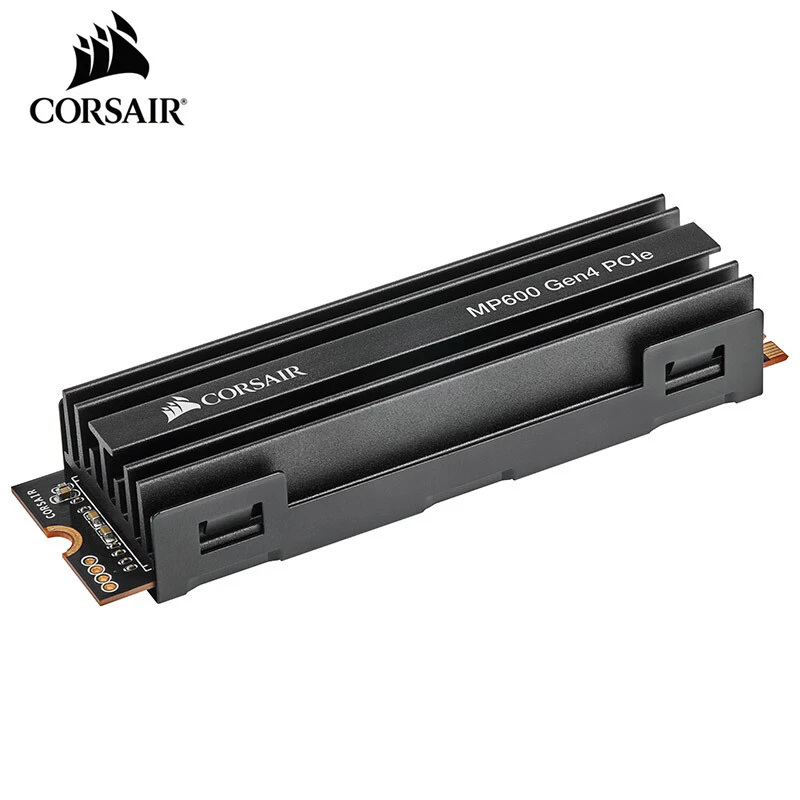 CORSAIR Force Series MP600 NVMe SSD PCIe Gen 4,0X4 M.2 SSD 1 ТБ 2 ТБ твердотельный накопитель для хранения 4950 МБ/с. M.2 2280 SSD