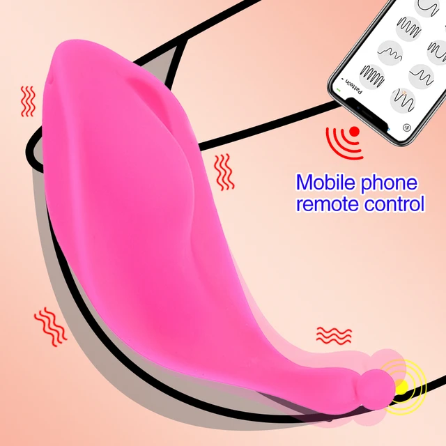 Vibratore Dildo indossabile farfalla per donna vibratore Bluetooth APP  Wireless telecomando mutandine vibranti giocattoli sessuali per coppia