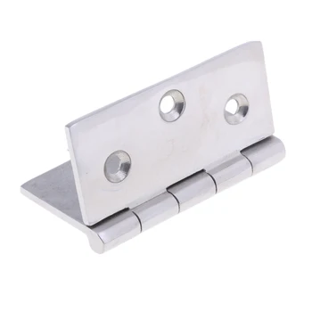 

Marine Boat Hatch Locker Cabin Compartment Door Hinge Strap 3'' x 3''