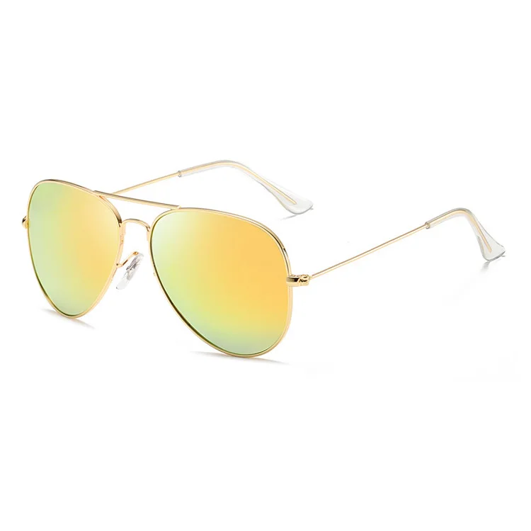 MADELINY пилот поляризационные солнцезащитные очки для женщин и мужчин, брендовые дизайнерские солнцезащитные очки, мужские очки для вождения, солнцезащитные очки Lentes De Sol Hombre UV400 MA002 - Цвет линз: C16 Gold Gold