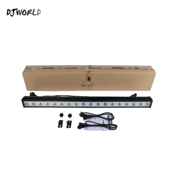 

Djworld Waterproof Wash Wall LED Light 18x12W RGBW 4in1 Outdoor IP65 Sound Control Dj Birthday Party Family Gathering/Wedding