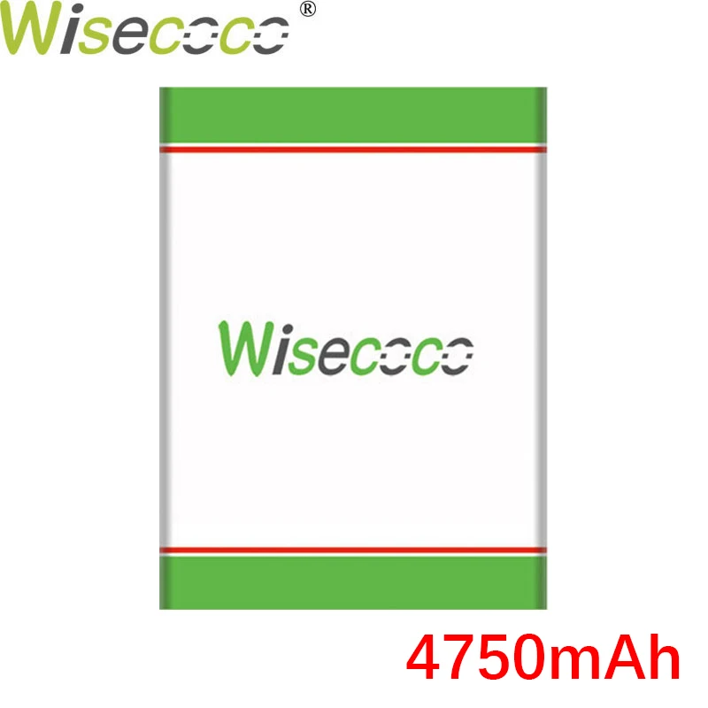 WISECOCO 4750 мАч BAT17613360 батарея Для DOOGEE X30 мобильного телефона новейшее производство высокое качество батарея с номером отслеживания