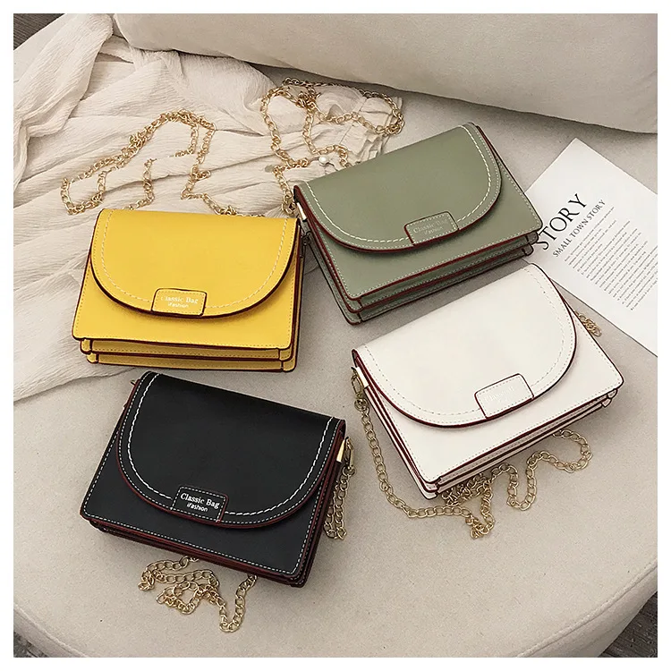 

New Arrival Bag WOMEN'S Bag 2020 New Style Korean Network Red Small Black Bag Versatile Fashion Double Layer Chain Crossbody Bag