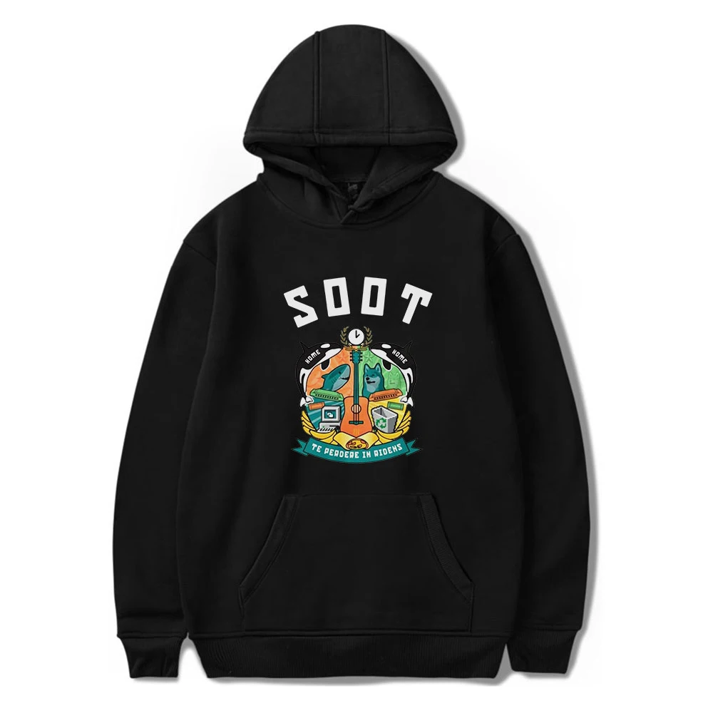 Wilbur soot-Sudadera con capucha para hombre y mujer, prenda deportiva Unisex con estampado de dibujos animados, estilo Harajuku, Casual, hip-hop