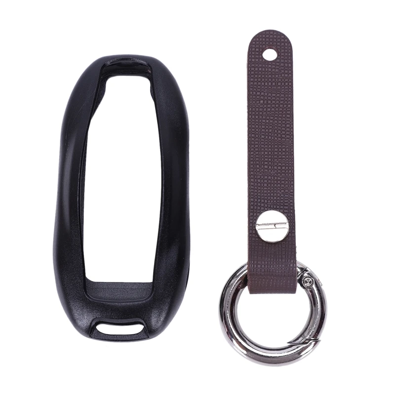 

Black Key FOB Hard Cover Shell Case for Tesla Model S 2012-2018 2019 Keyless