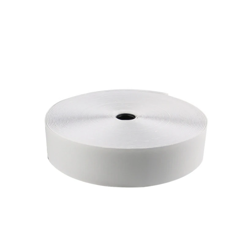 

10M Universal Self Adhesive Nylon Clasp Tape Household Roll Sticky Back Strip Fastener Mounting White Hook Tape