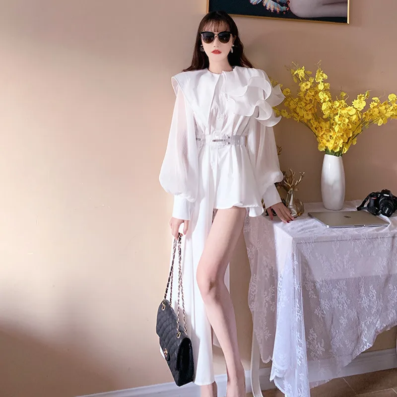High Quality 2020 Korea New Women's Blouse Peter