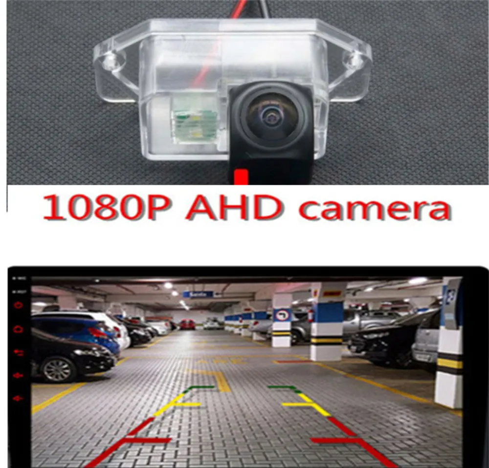 AHD 1080P рыбий глаз камера заднего вида парковочная Автомобильная ForMitsubishi Lancer 2002