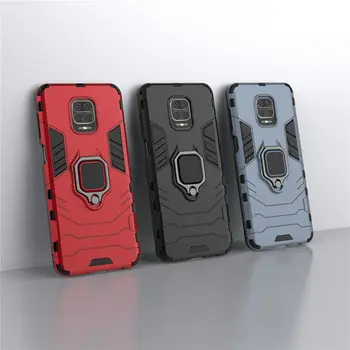 

10pcs/lot Ring Car Holder Case For Xiaomi 10 For Redmi 10X K30 Note 8 9 Pro Max 9S 9A 9C F2 8T Hybrid 2 in 1 Armor Cover