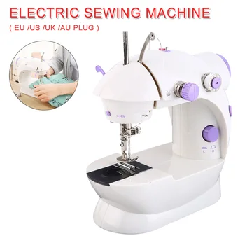 

Portable Handheld Sewing Machines Stitch Sew Needlework Cordless Clothes Fabrics Electrec Sewing Machine Stitch EU/US/UK/AU Plug