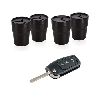 

2 Set Accessories: 1 Set Car Remote Key 3 Buttons for Ford Focus Fiesta 2013 & 1 Set Car Storage Bracket for Cup Holder