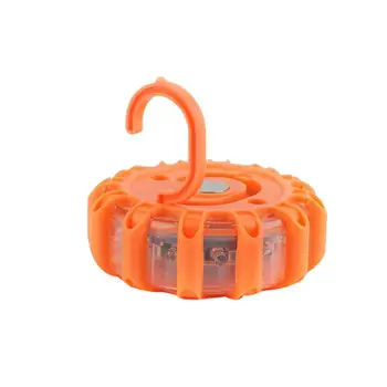 

1PC Road Rescue Lamp Portable LED Warning Light Multifunction Flashing Warning Light LED Roadside Safety Light With Magnet