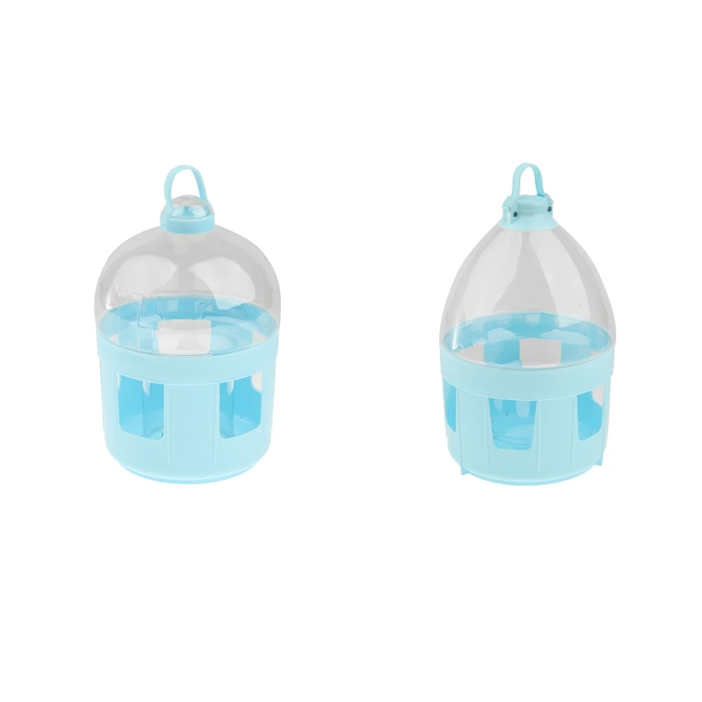 Plastic Drinker With Handle For Pigeon Birds Water Dispenser Accessorries for Conure Lovebirds African Greys