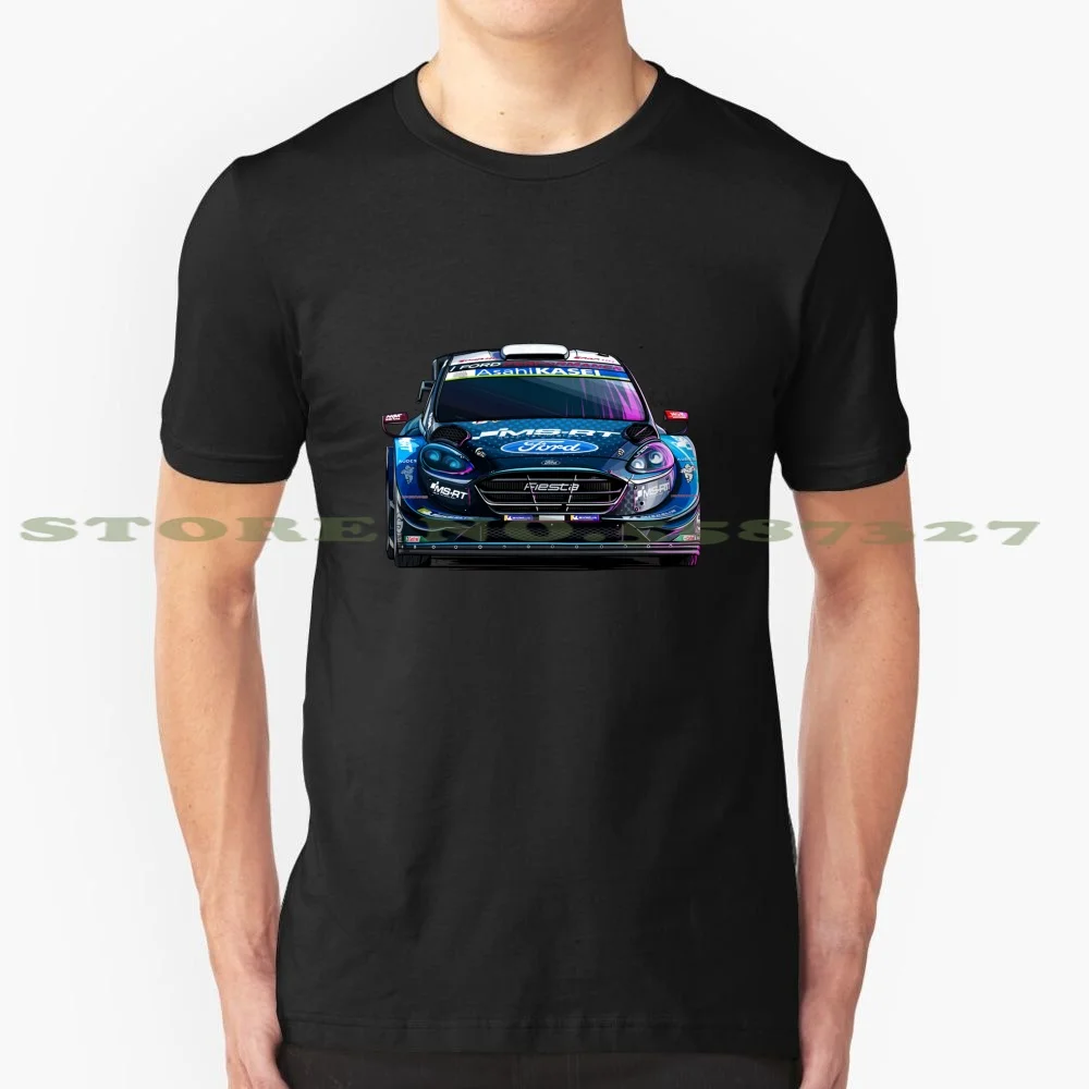 Fiesta Wrc ( Set Di 4 ) Graphic Custom Funny Vendita Calda Tshirt Fiesta Wrc Multiple Therapy Rt Rally Castrol