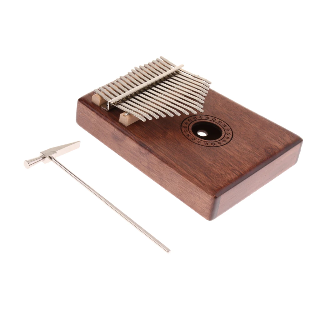 17 Note Kalimba «пианино для больших пальцев» перкуссия пальца для детей взрослых Рождественский подарок