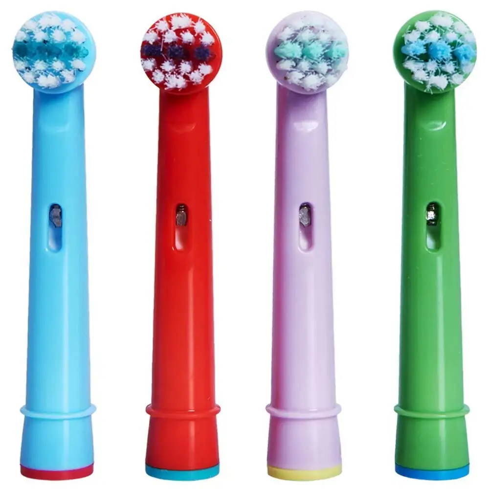 4 шт. детская зубная щетка сменные насадки для Oral B детей зубной щетки подходит