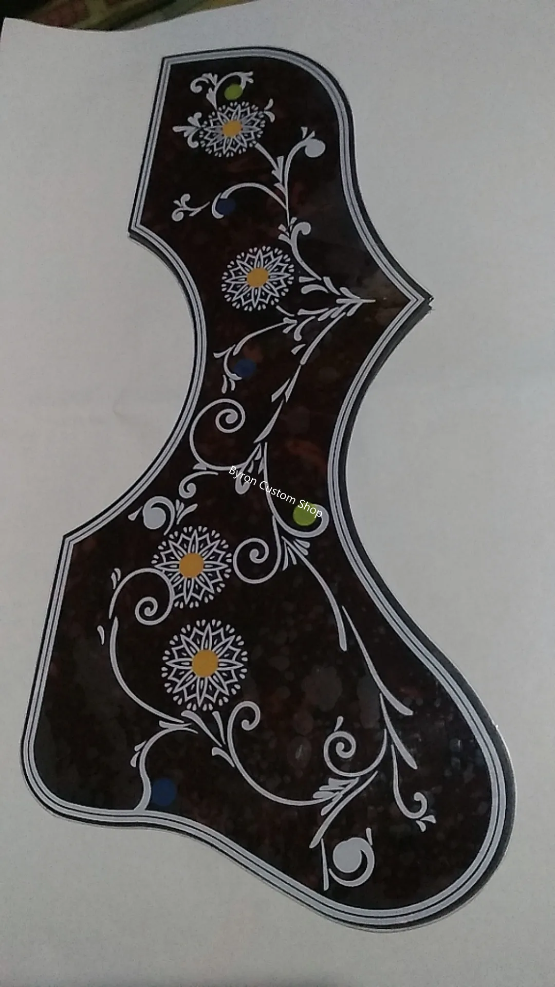 

free shipping new customize original handmade pickguard guitar custom 43" acoustic guitar customize super Jumbo pickguards