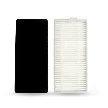 

4XSide Brushes+1XRoller Brush+4XFilters Spare Parts For Tesvor X500 / X500 Pro Sweeper Robot Cleaning Accessories